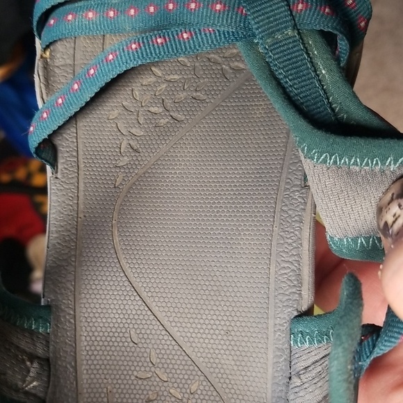 Ahnu Lagunitas teal hiking water shoes - Picture 13 of 13